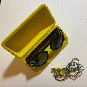 Snapchat Spectacles Camera Recording Sun Glasses! First Generation ( Black )